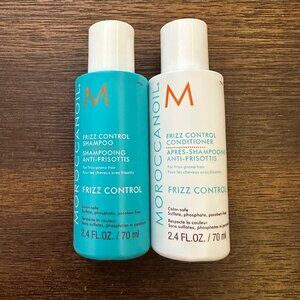 MOROCCANOIL Mini Set Frizz Control Shampoo & Conditioner Travel Size 2.4oz